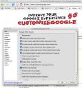 Customize Google Options